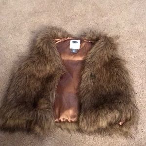 Childrens Faux Fur vest